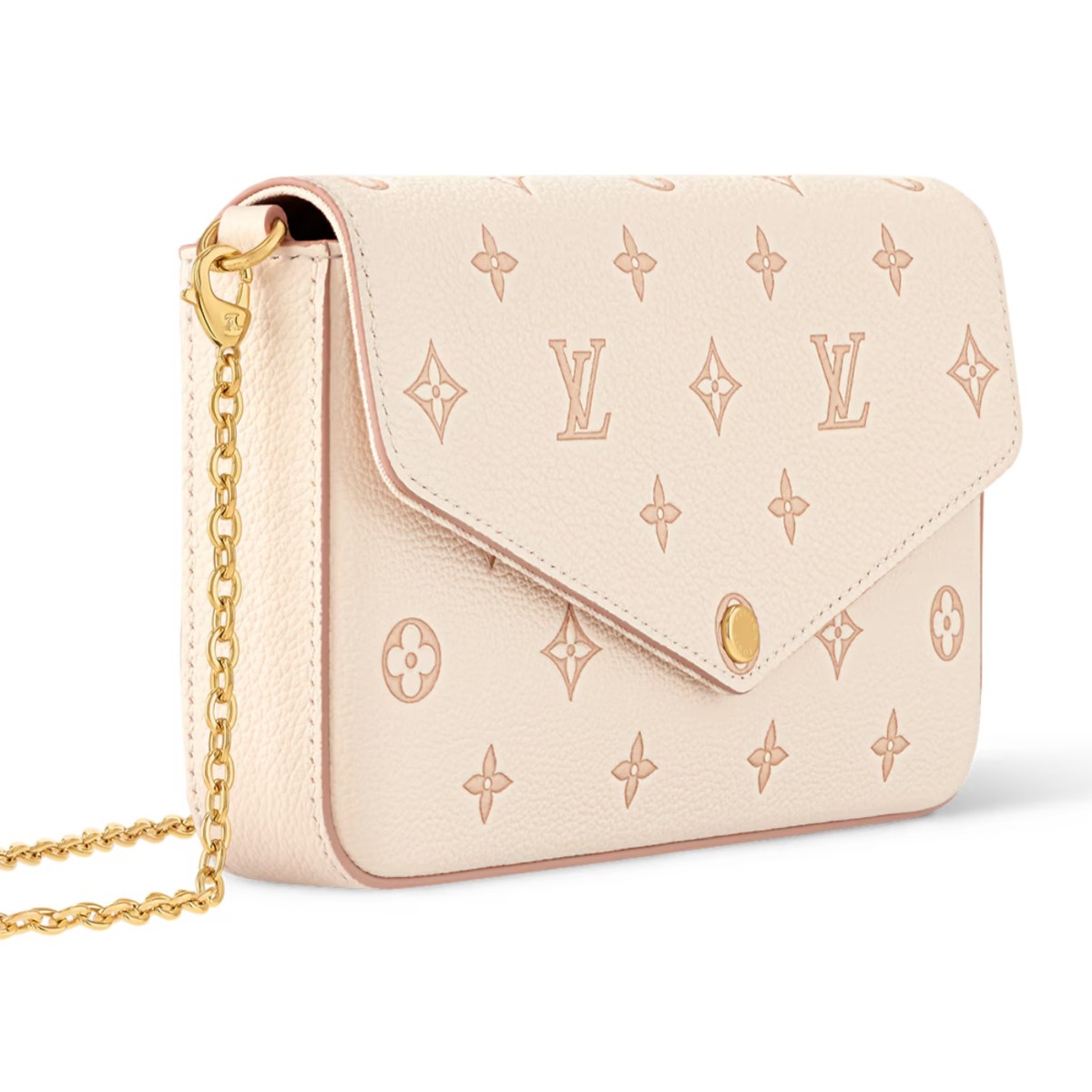 Túi Louis Vuitton Félicie Pochette Bicolor Eden 3