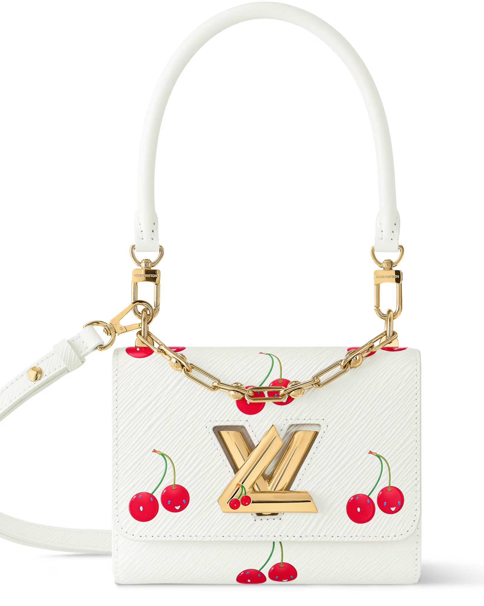 Túi Louis Vuitton LV x TM Twist PM White 1