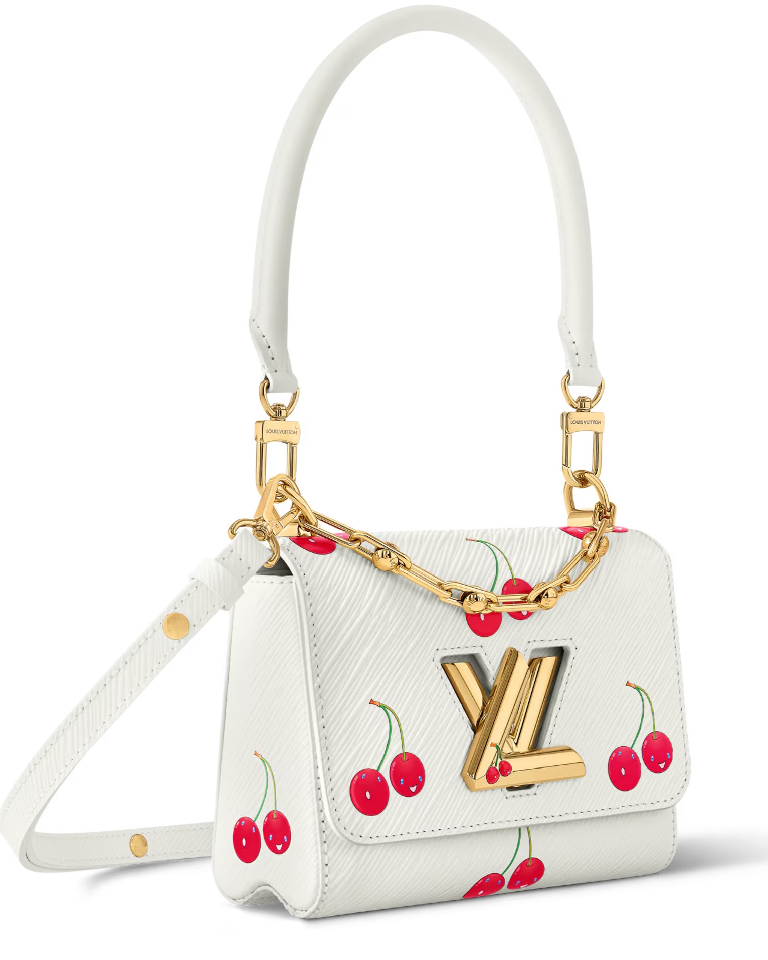 Túi Louis Vuitton LV x TM Twist PM White 3