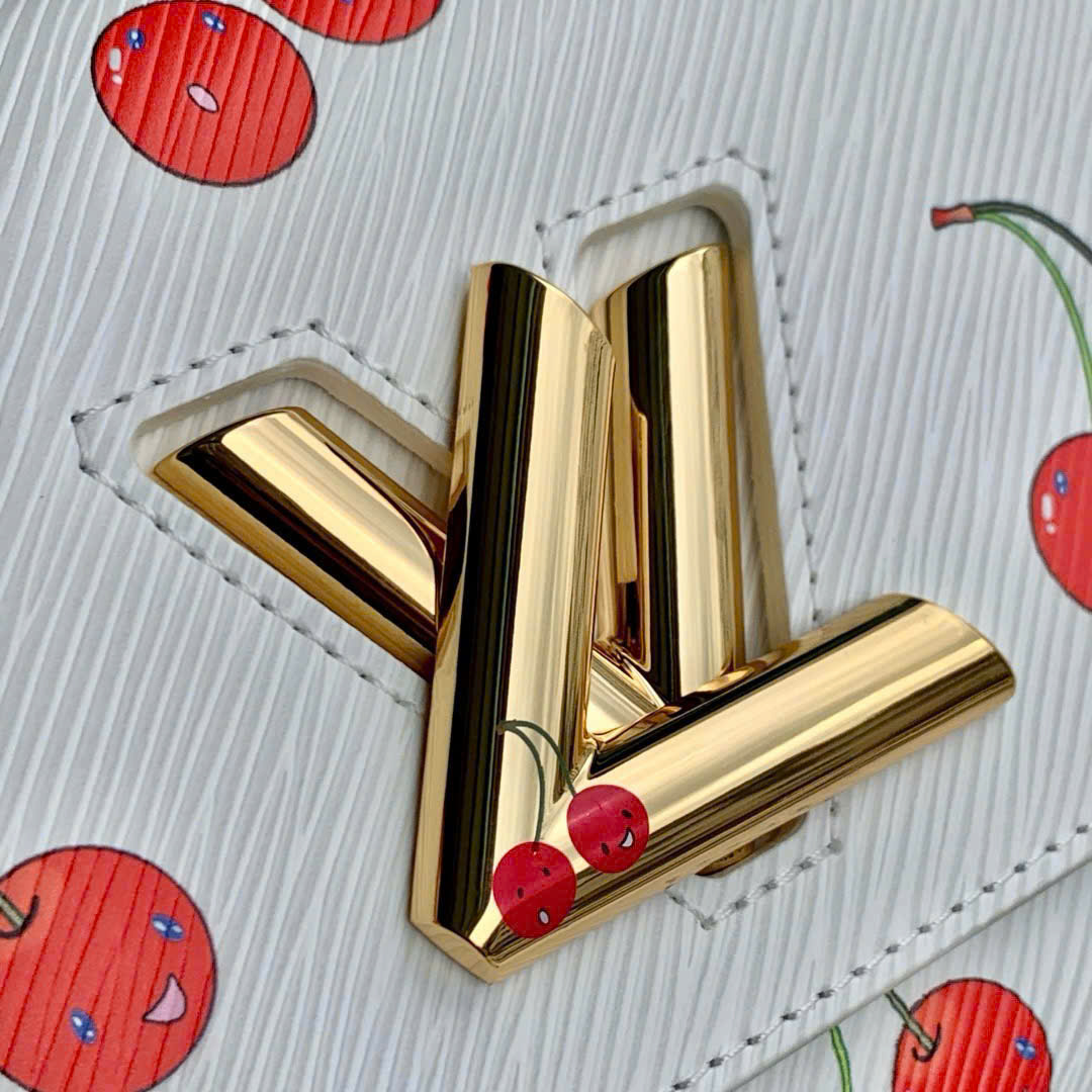 Túi Louis Vuitton LV x TM Twist PM White 7