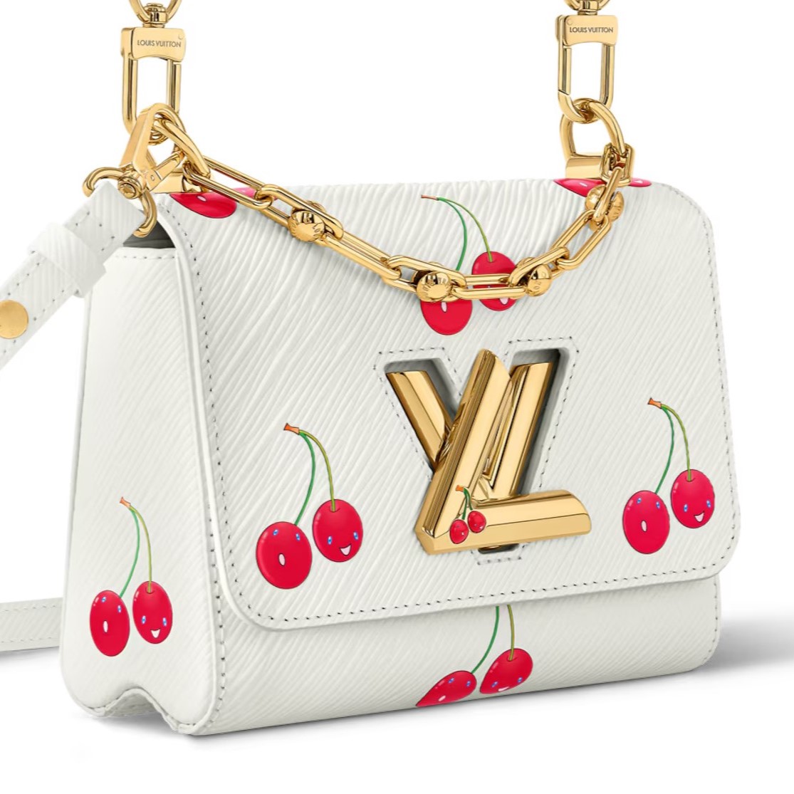Túi Louis Vuitton LV x TM Twist PM White 8