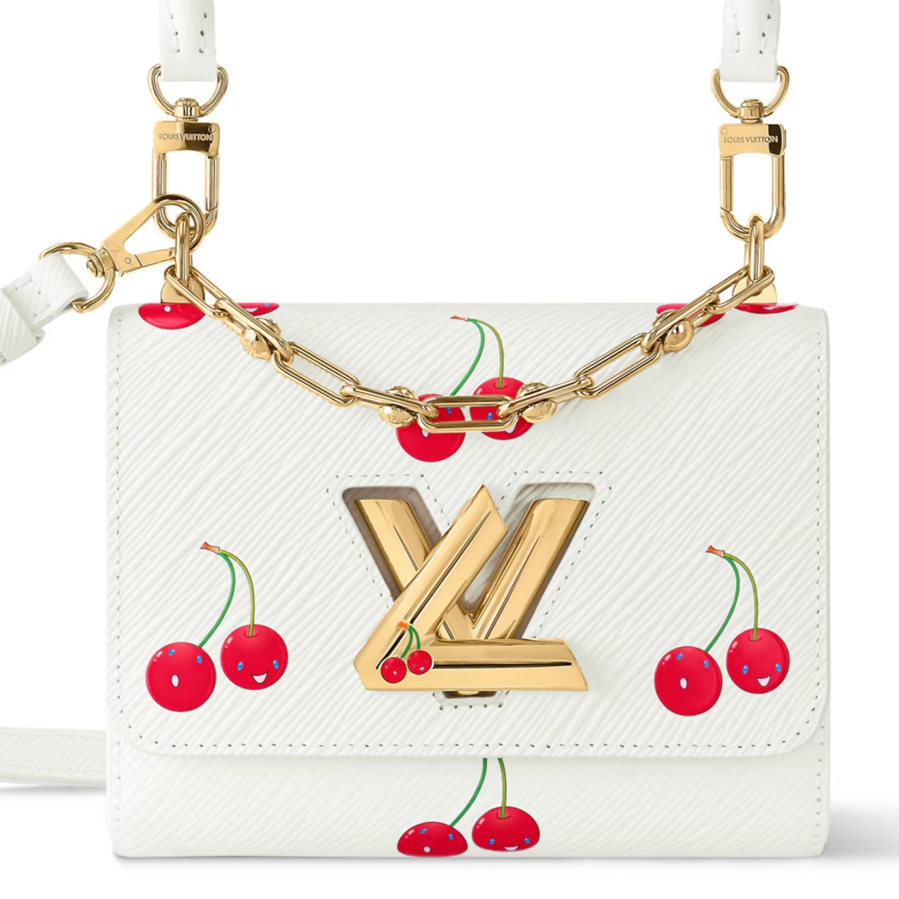 Túi Louis Vuitton LV x TM Twist PM White 11