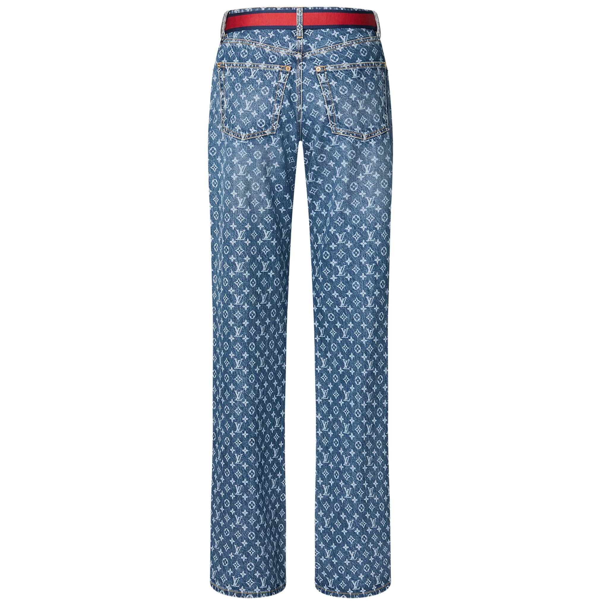 Quần Louis Vuitton LV x AC Monogram Jeans 1AFYT1 1