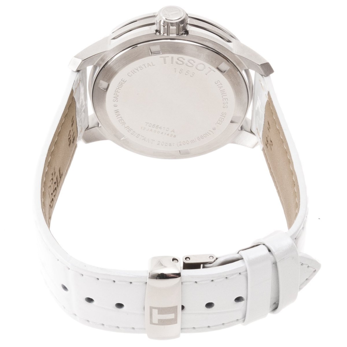 Đồng hồ nữ Tissot T-Classic Couturier White Leather Quartz Ladies T035.210.16.011.00 2