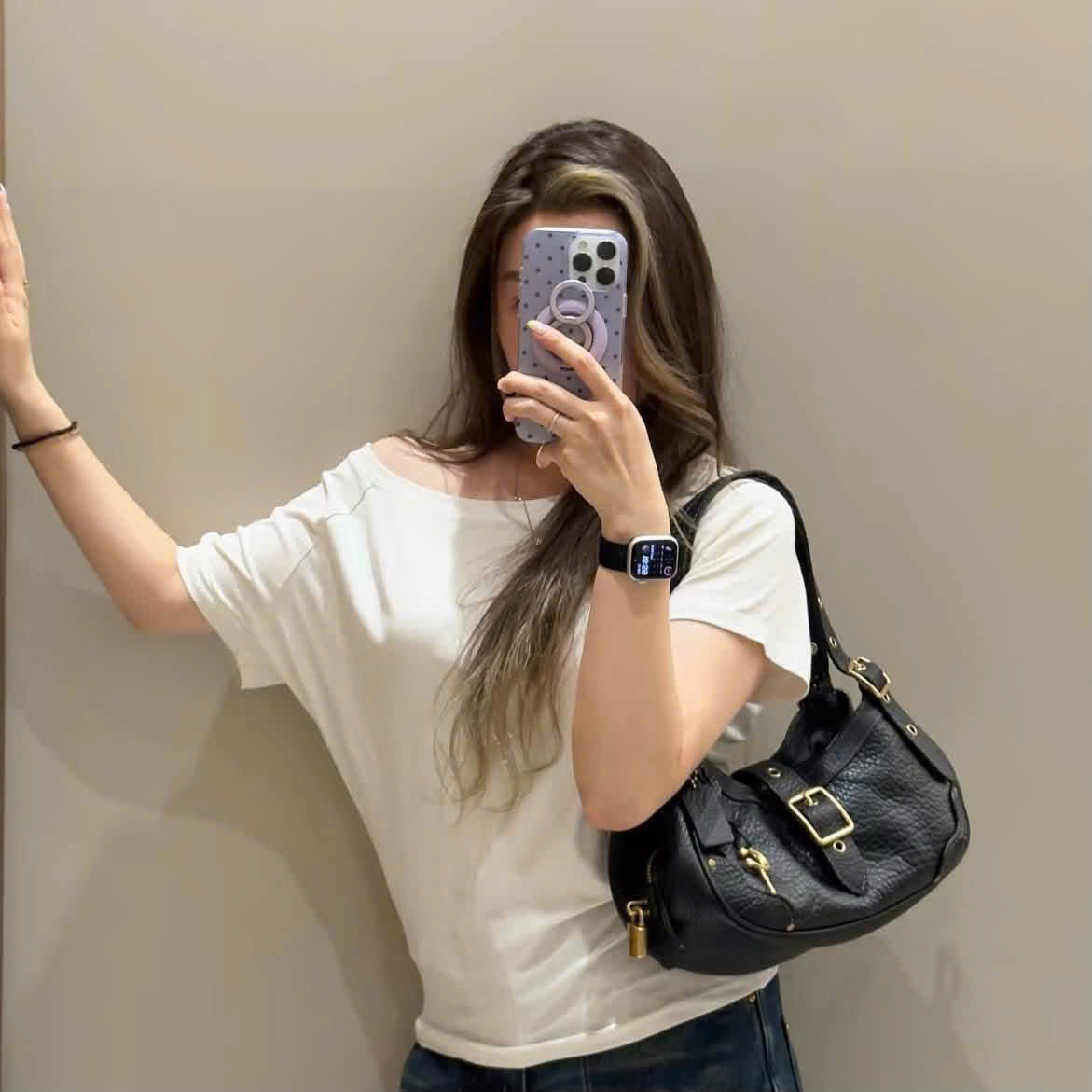 Túi đeo vai Coach Drifter Shoulder Bag 31 Black CFM45 13