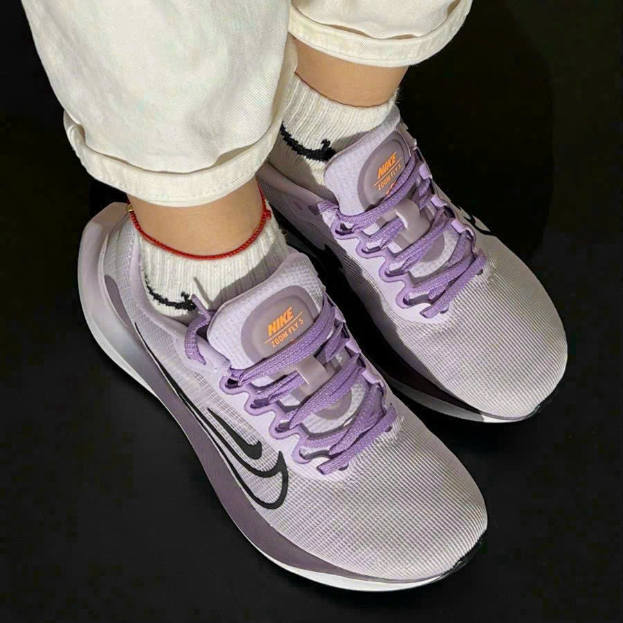 GIÀY NIKE NỮ ZOOM FLY 5 WOMEN ROAD RUNNING SHOES BARELY GRAPE DM8974-500 5
