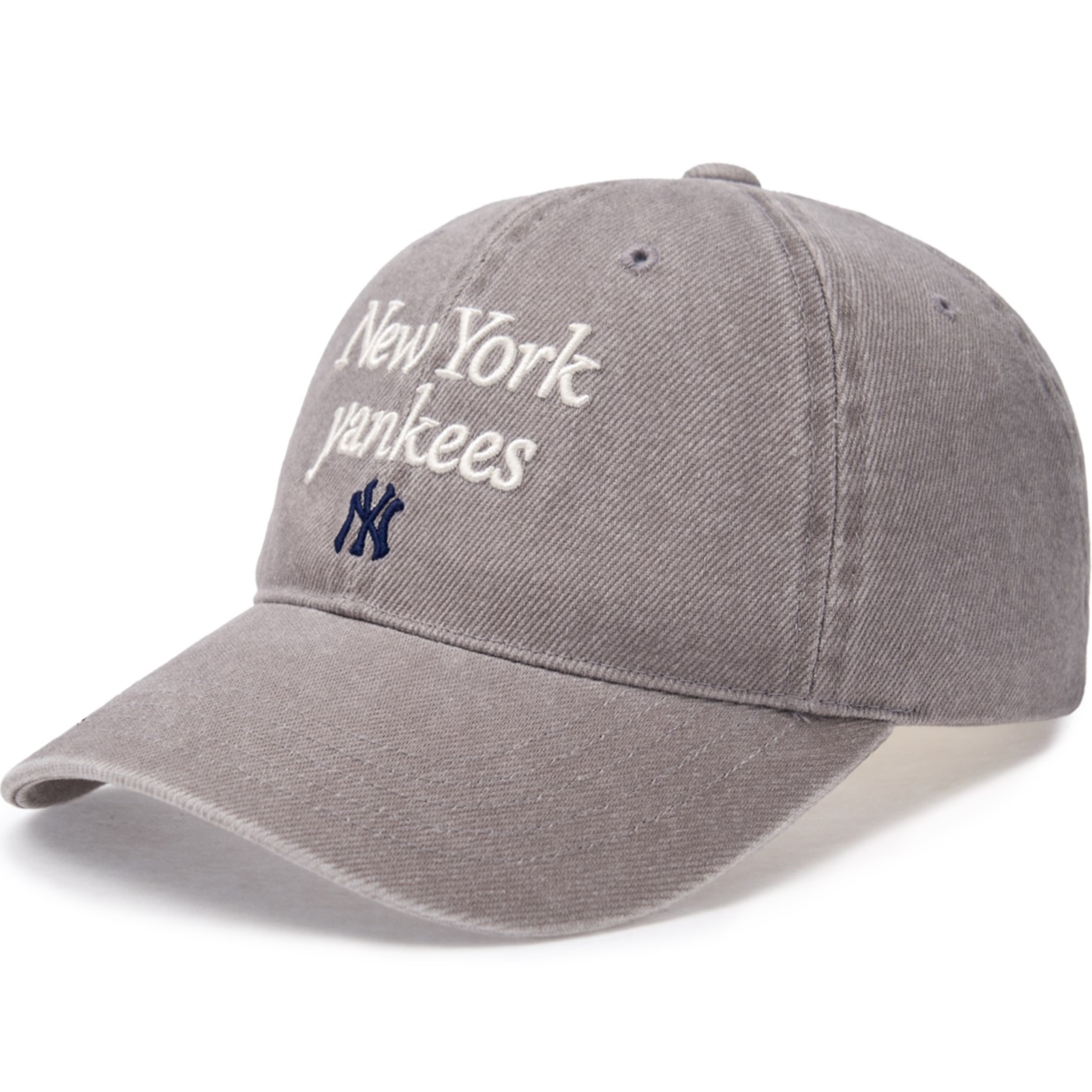 Nón MLB New York Yankees Varsity Lettering Washed Unstructured Ball Cap Grey 3ACPVV04N-50GRS 6