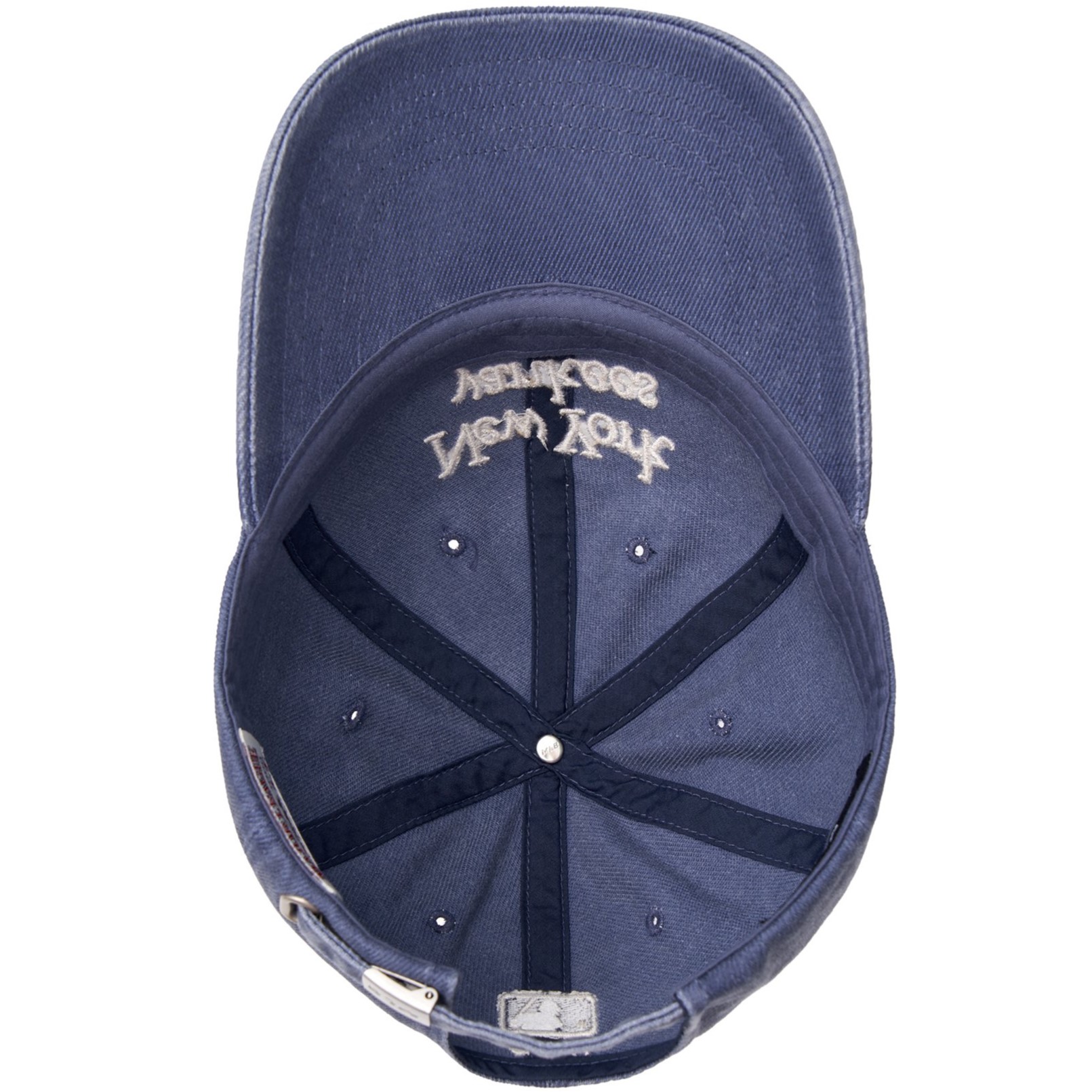 Nón MLB New York Yankees Varsity Lettering Washed Unstructured Ball Cap Navy 3ACPVV04N-50NYS 5