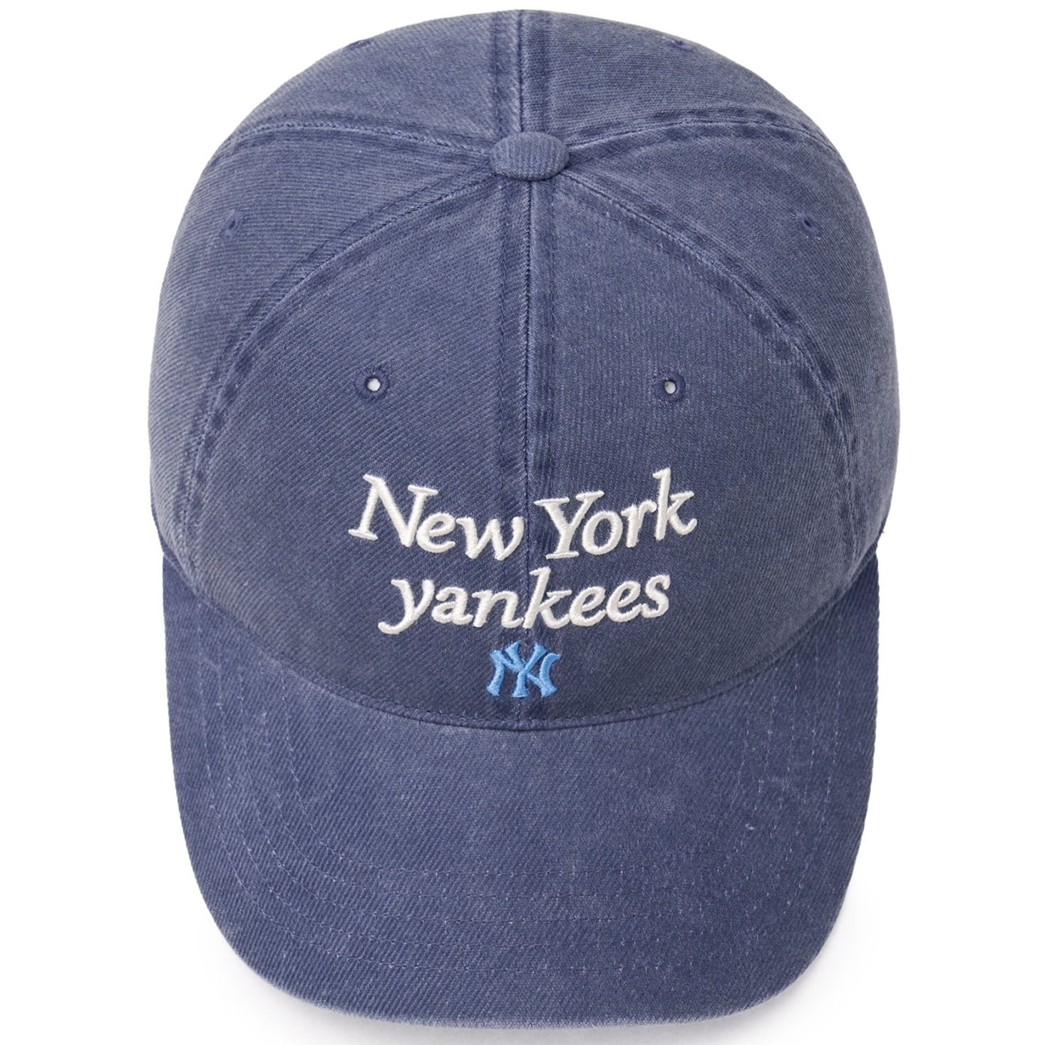 Nón MLB New York Yankees Varsity Lettering Washed Unstructured Ball Cap Navy 3ACPVV04N-50NYS 10