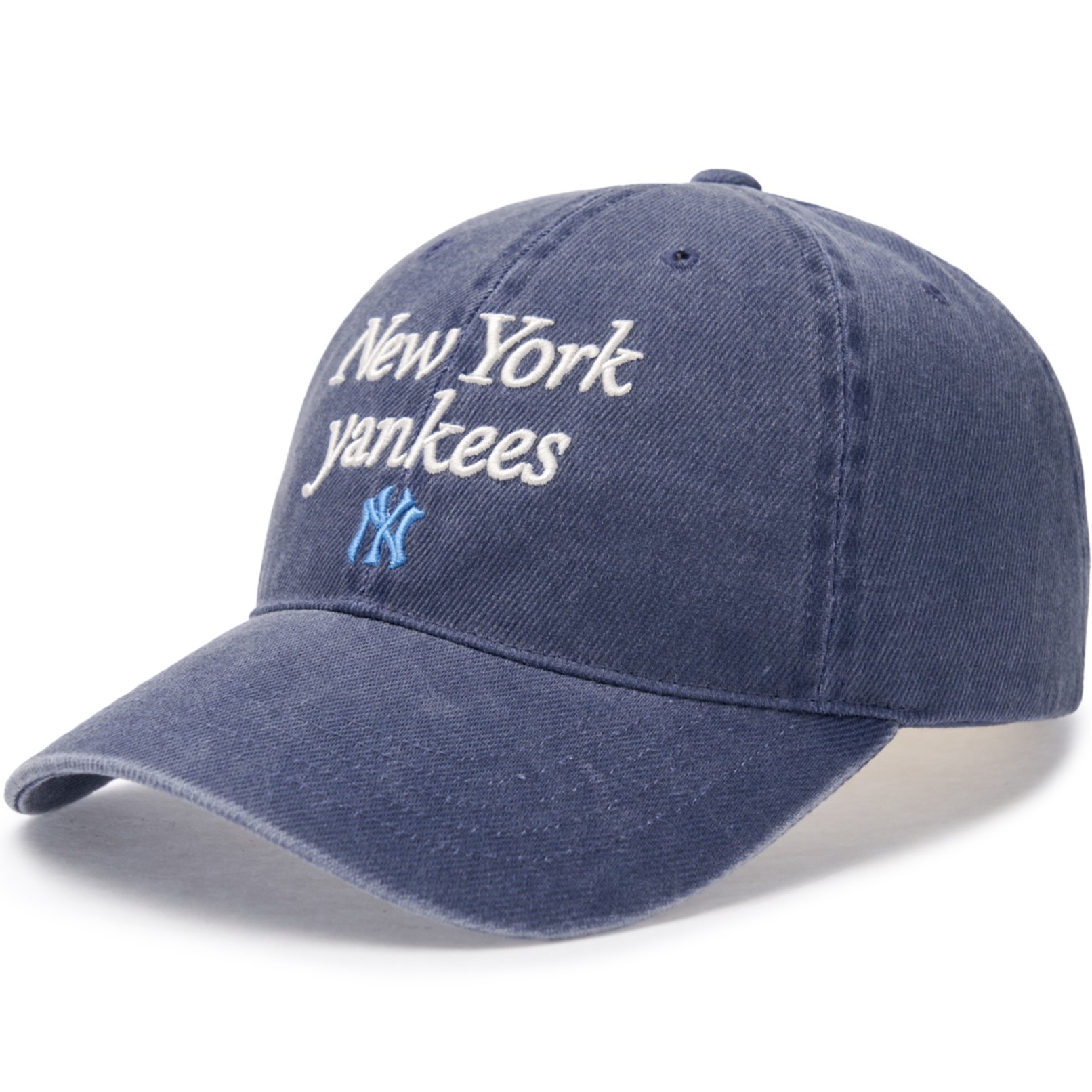 Nón MLB New York Yankees Varsity Lettering Washed Unstructured Ball Cap Navy 3ACPVV04N-50NYS 14