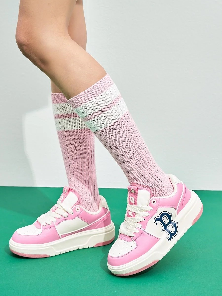 Giày Sneaker MLB B Chunky Liner Candy Pop Boston Red Sox Pink 3ASXCLB3N-43PKS 17