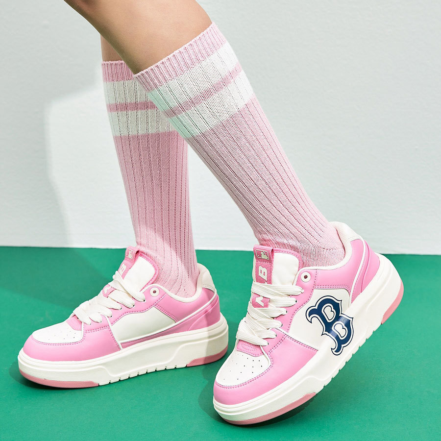 Giày Sneaker MLB B Chunky Liner Candy Pop Boston Red Sox Pink 3ASXCLB3N-43PKS 21