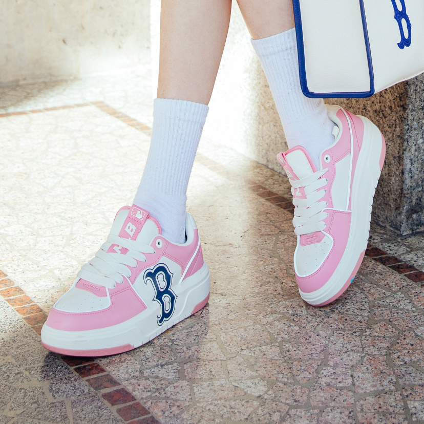 Giày Sneaker MLB B Chunky Liner Candy Pop Boston Red Sox Pink 3ASXCLB3N-43PKS 22