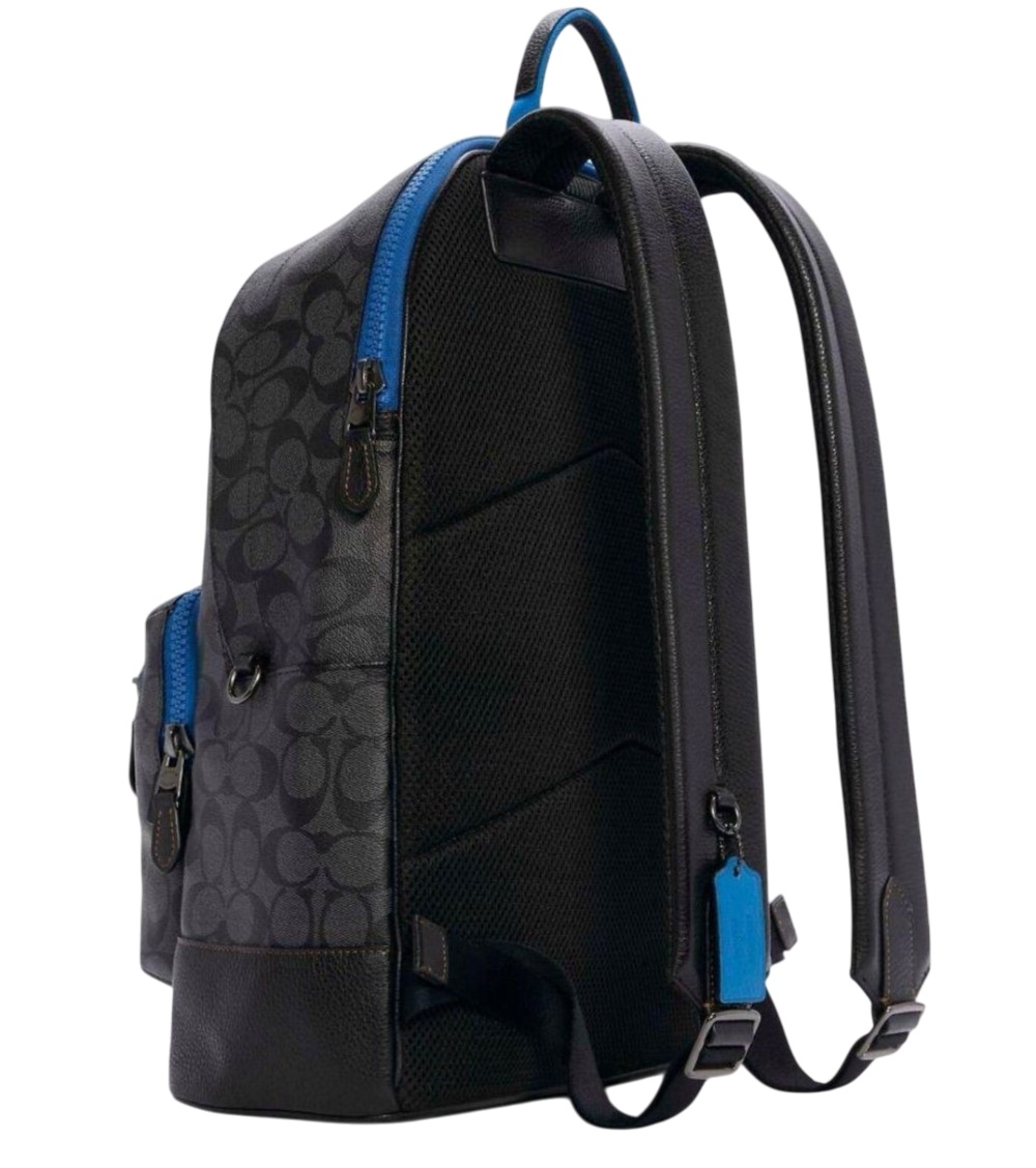 Balo Coach x Peanuts West Backpack In Signature Canvas With Snoopy 7