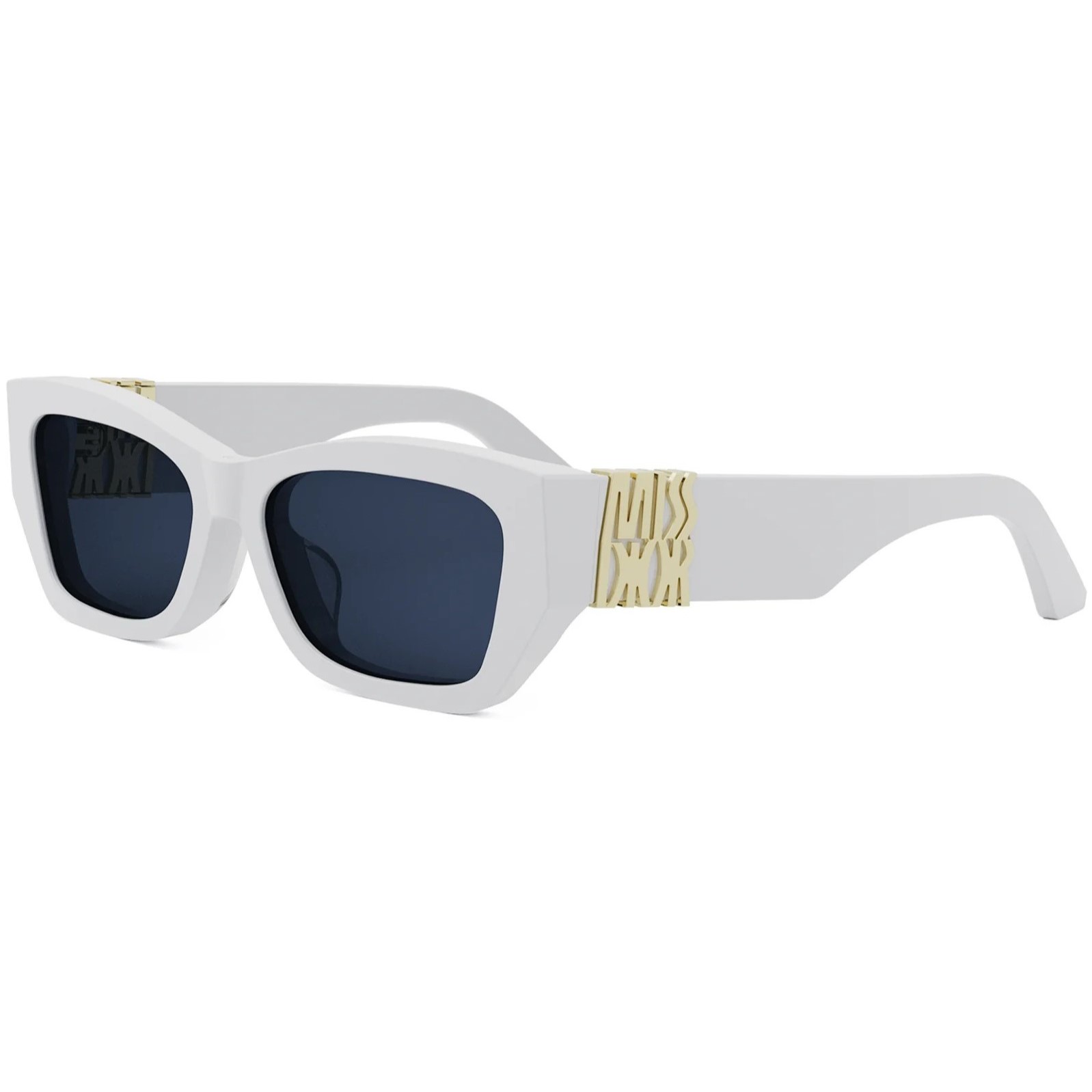 Kính Mát Dior MissDior S1I White Rectangular Sunglasses 2