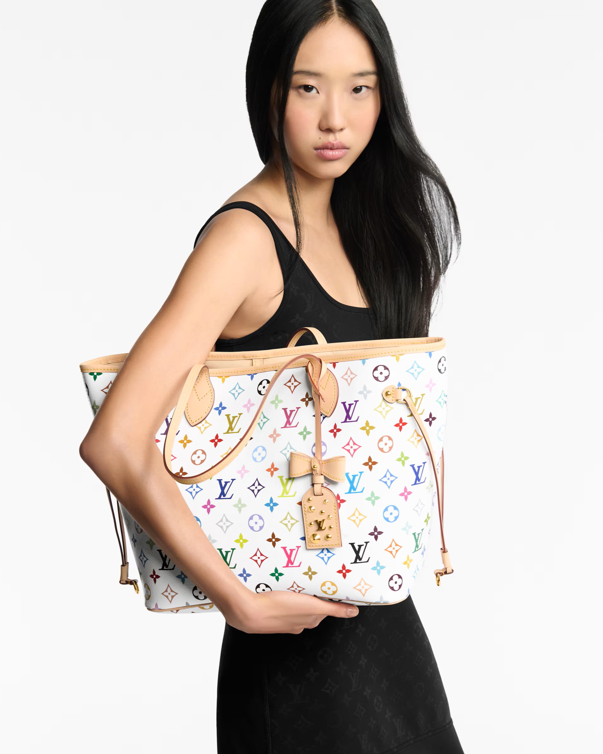 Túi Louis Vuitton Neverfull MM LV x TM Monogram Canvas 6