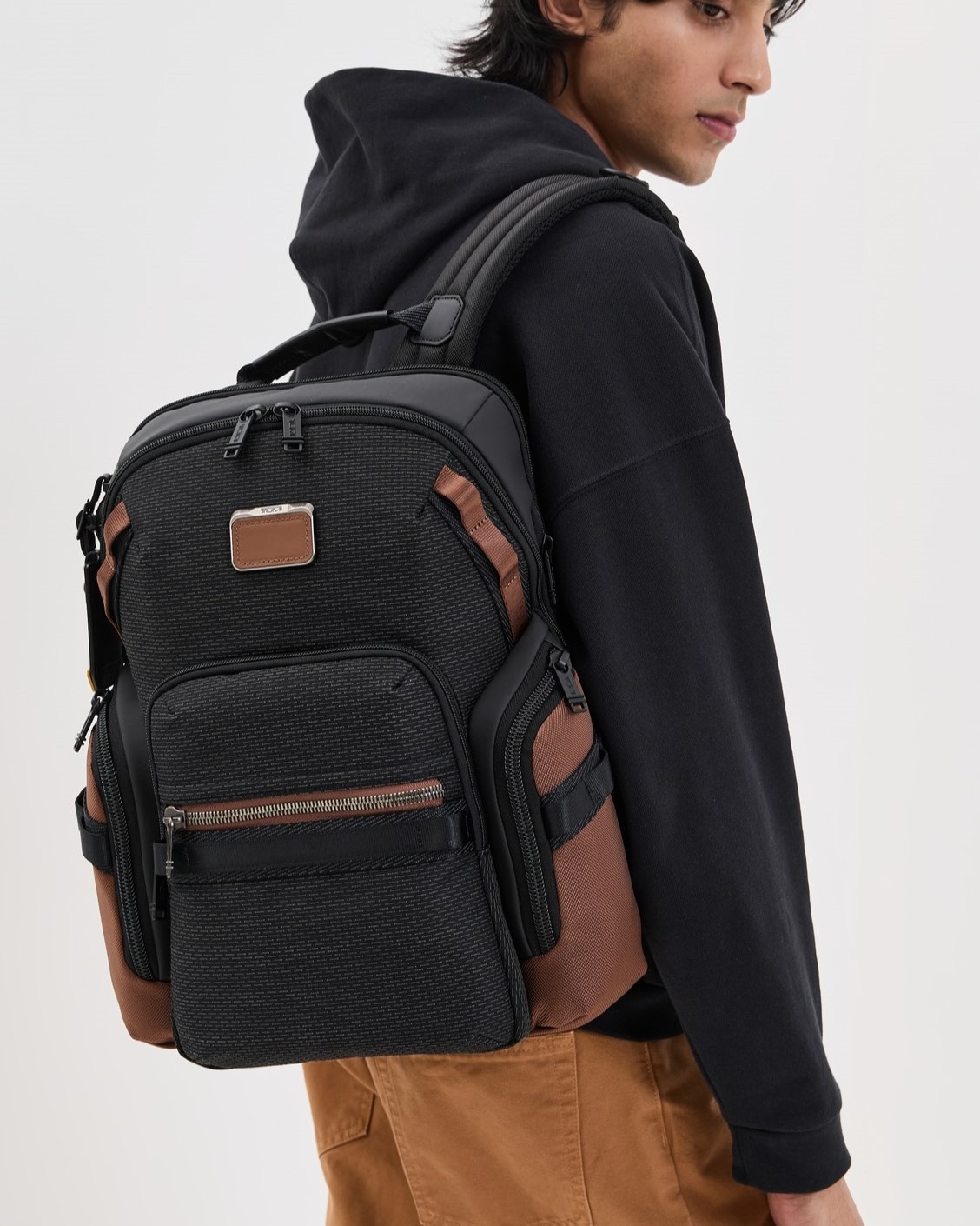 Balo Tumi Alpha Bravo Search Backpack Black Onyx 6