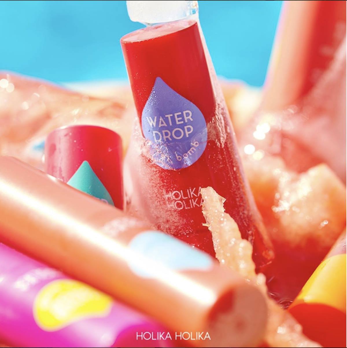 SON DƯỠNG CÓ MÀU HOLIKA HOLIKA WATER DROP TINT BOMB | SON DƯỠNG CỦA SAMSUNG HÀN QUỐC CÓ TEM CHÍNH HÃNG 3
