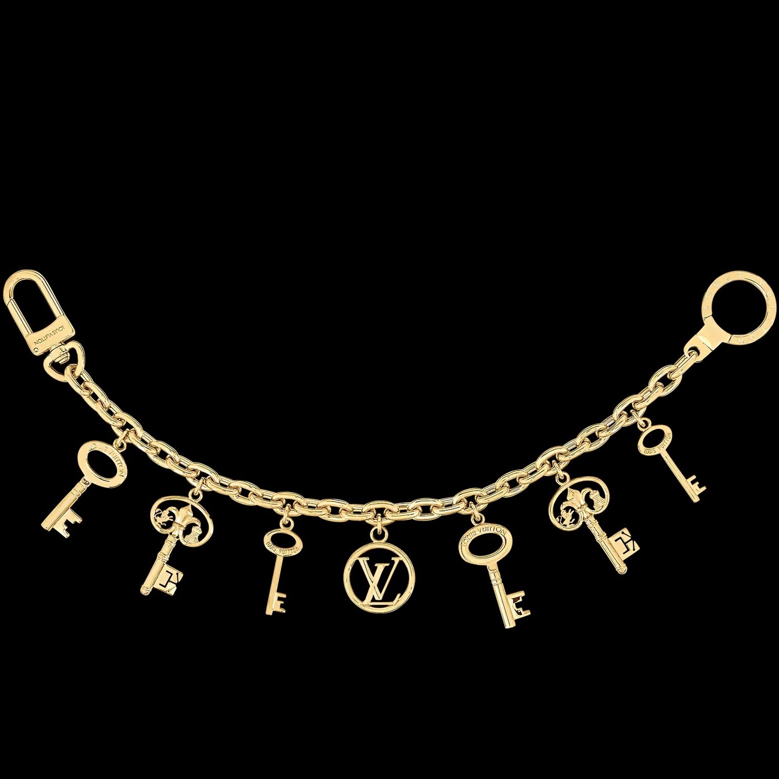 Móc khóa Louis Vuitton Key Chain Holder Bag Charm 2