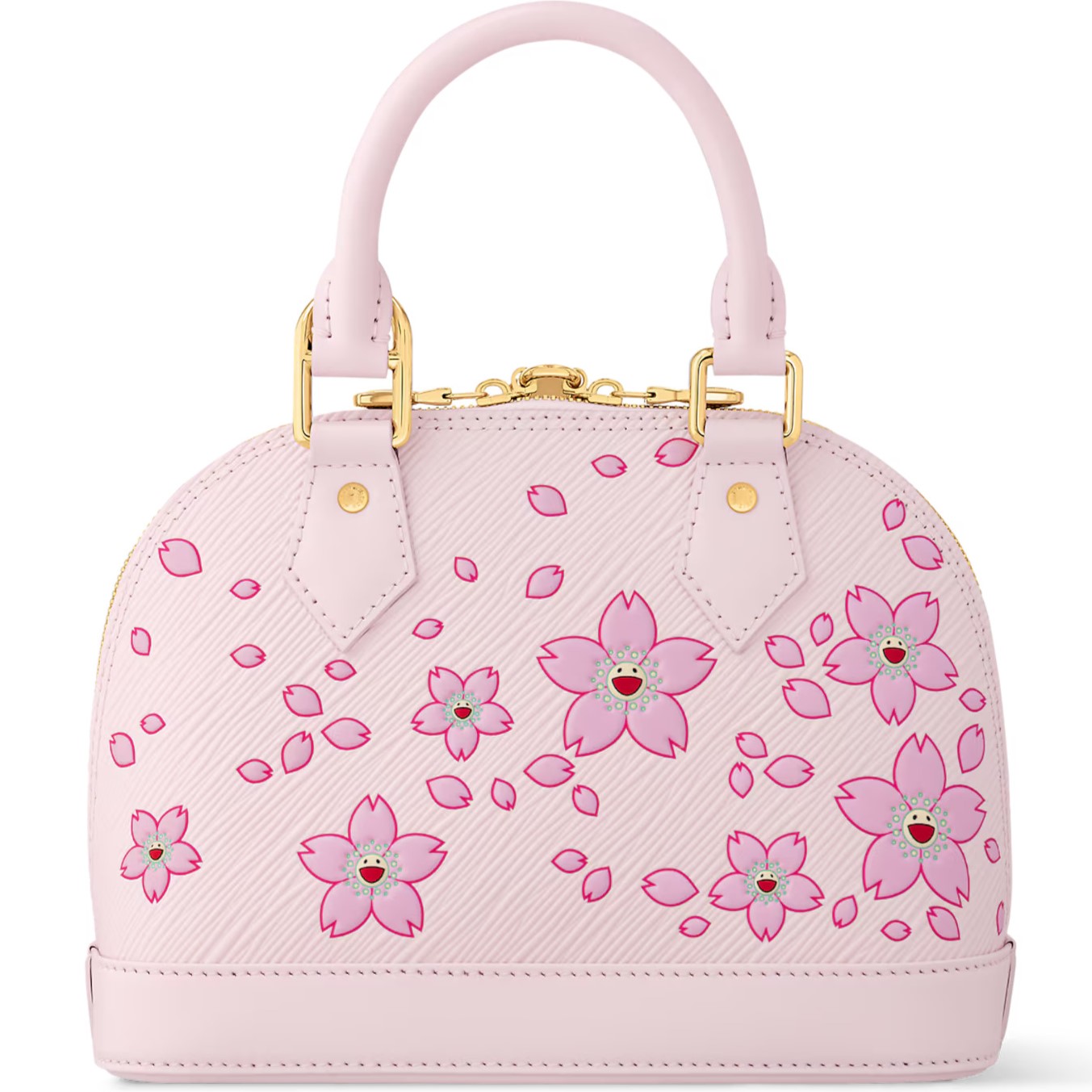 Túi LV hến Louis Vuitton LV x TM Alma BB Pink Cherry Blossom Motifs 2