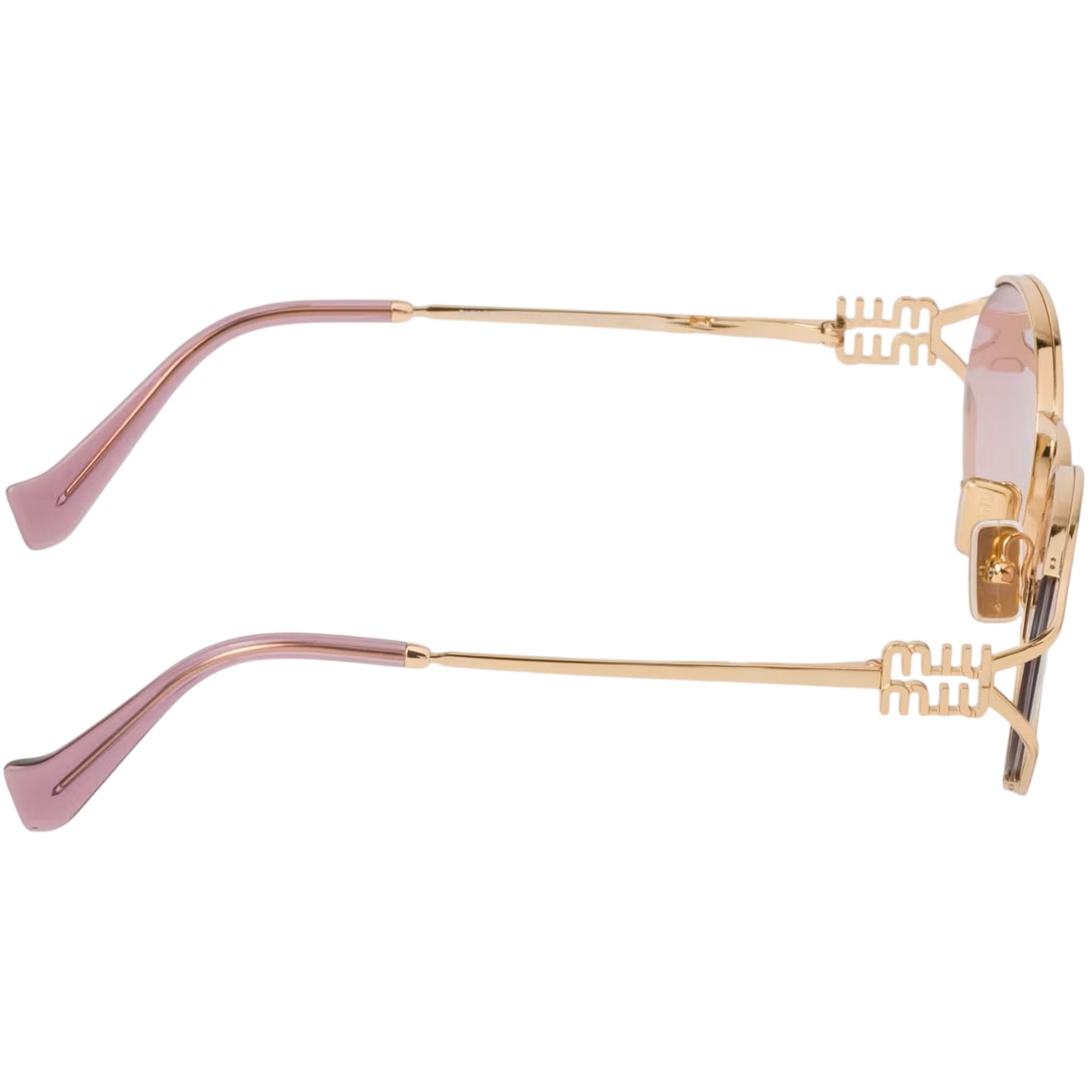 Kính mát Miu Miu Logo sunglasses Pink Beg Shaded Lenses SMU52Y 2