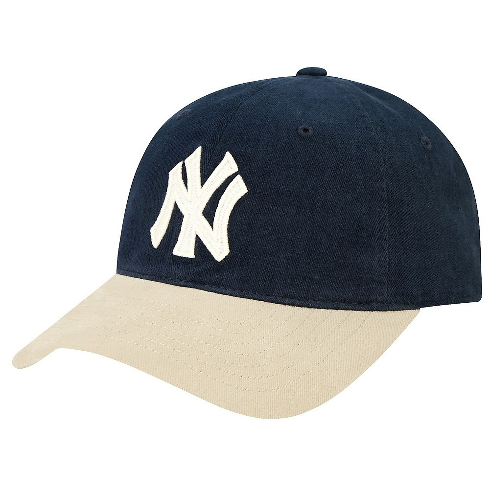 MŨ MLB COLOR MATCHING N-COVER BALL CAP NEW YORK YANKEES 4