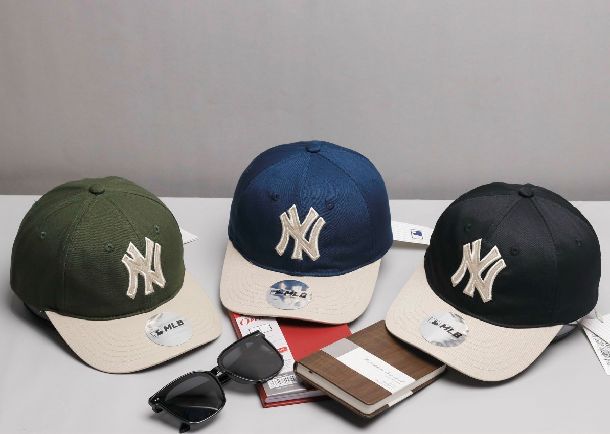 MŨ MLB COLOR MATCHING N-COVER BALL CAP NEW YORK YANKEES 6