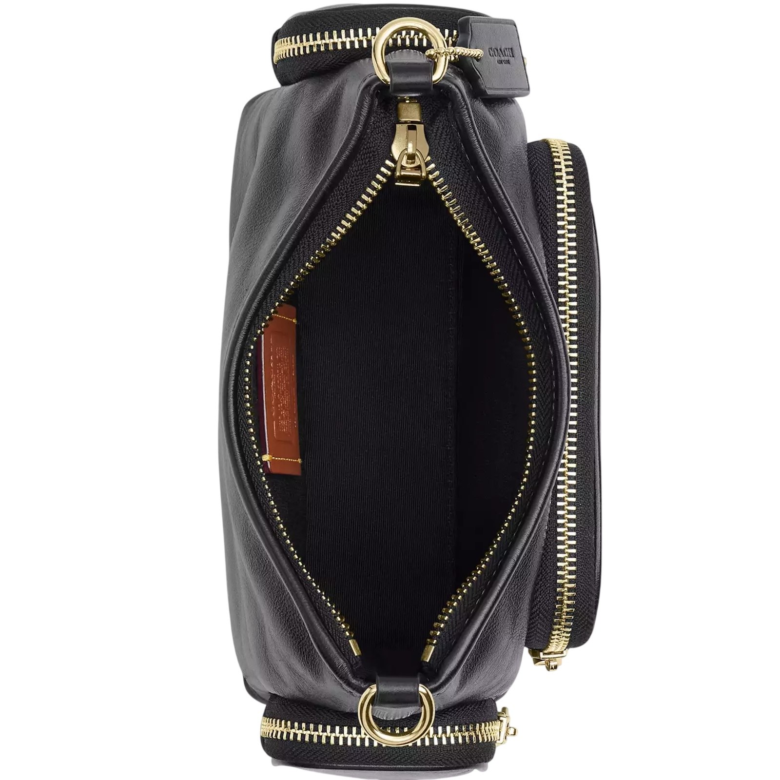 Túi Coach Laurel Shoulder Bag 22 With Pockets Black CEU29 1