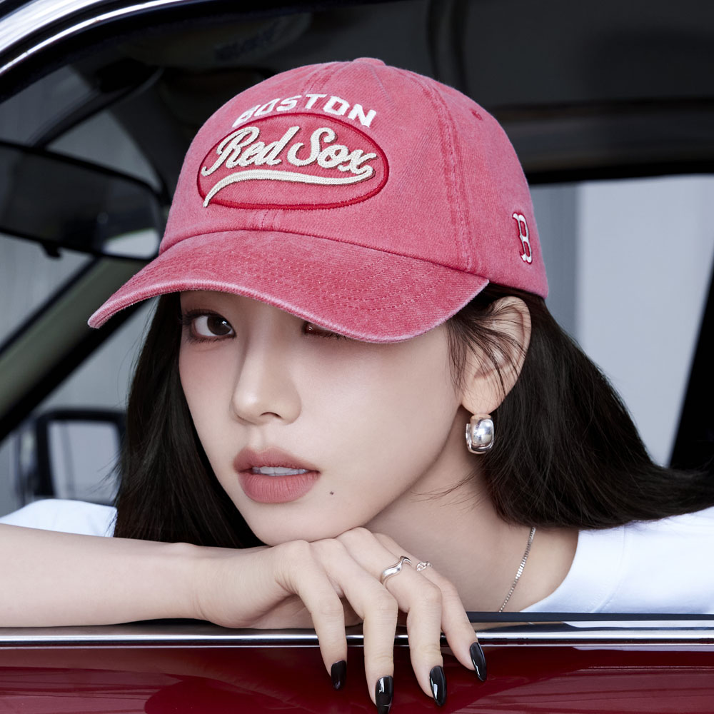 Nón MLB Varsity Vintage Culsive Stitch Unstructured Ball Cap Boston Red Sox Red 3ACPV165N-43RDD 2