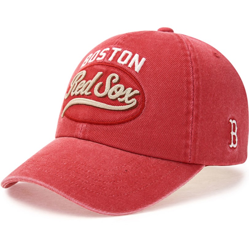 Nón MLB Varsity Vintage Culsive Stitch Unstructured Ball Cap Boston Red Sox Red 3ACPV165N-43RDD 4