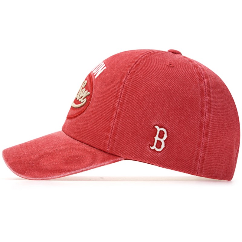Nón MLB Varsity Vintage Culsive Stitch Unstructured Ball Cap Boston Red Sox Red 3ACPV165N-43RDD 11