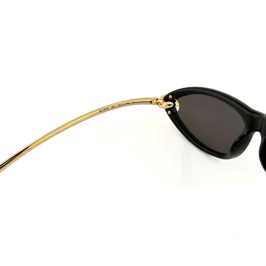 Kính mát Bottega Veneta Retro Narrow Cat Eye Sunglasses BV1390S 001 3