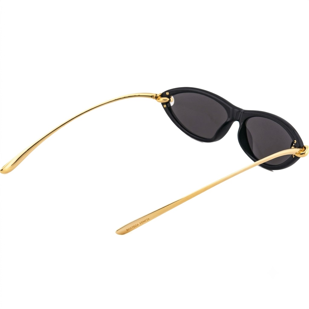 Kính mát Bottega Veneta Retro Narrow Cat Eye Sunglasses BV1390S 001 4