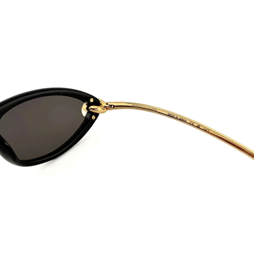 Kính mát Bottega Veneta Retro Narrow Cat Eye Sunglasses BV1390S 001 7