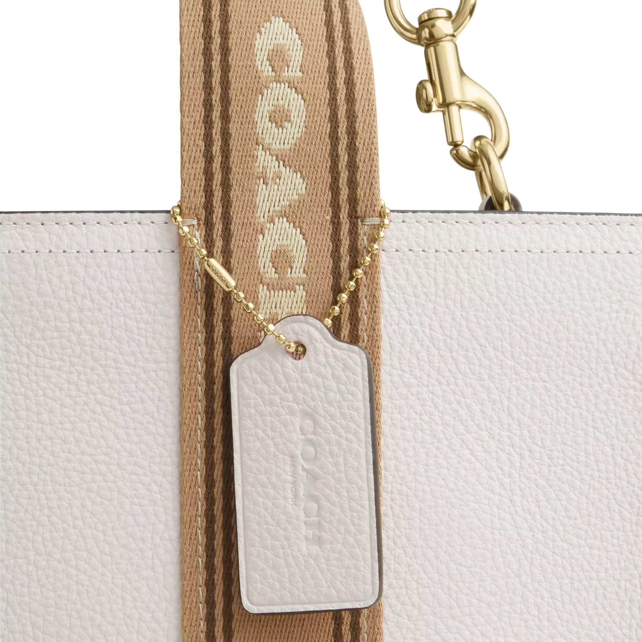 Túi Coach Smith Tote Bag Chalk Multi CBM10 4