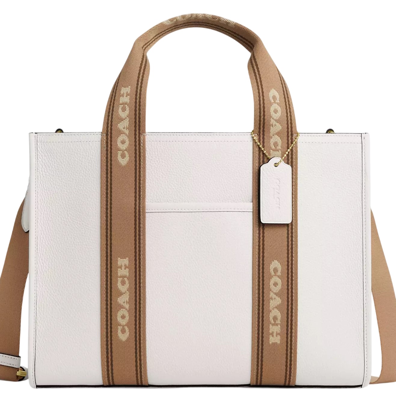 Túi Coach Smith Tote Bag Chalk Multi CBM10 8