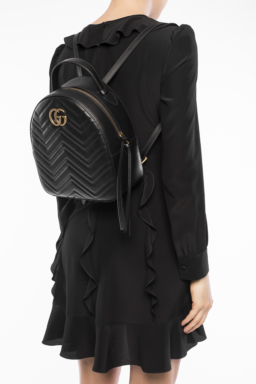 BALO NỮ GUCCI MARMONT BACKPACK 11