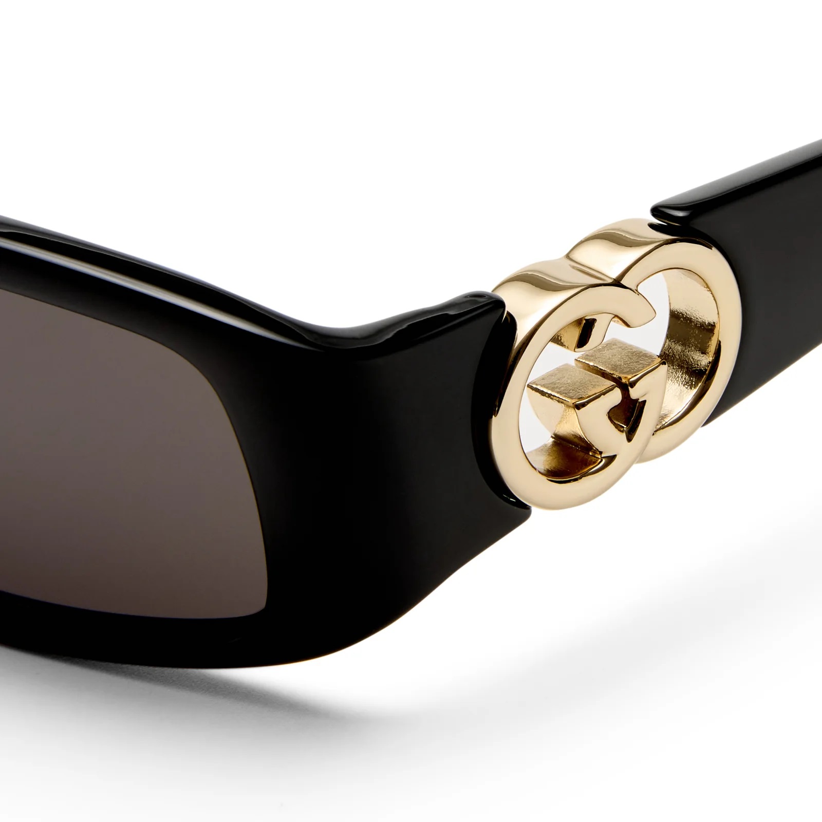 Mắt kính Gucci Rectangular Frame Sunglasses Black GG1661S 3