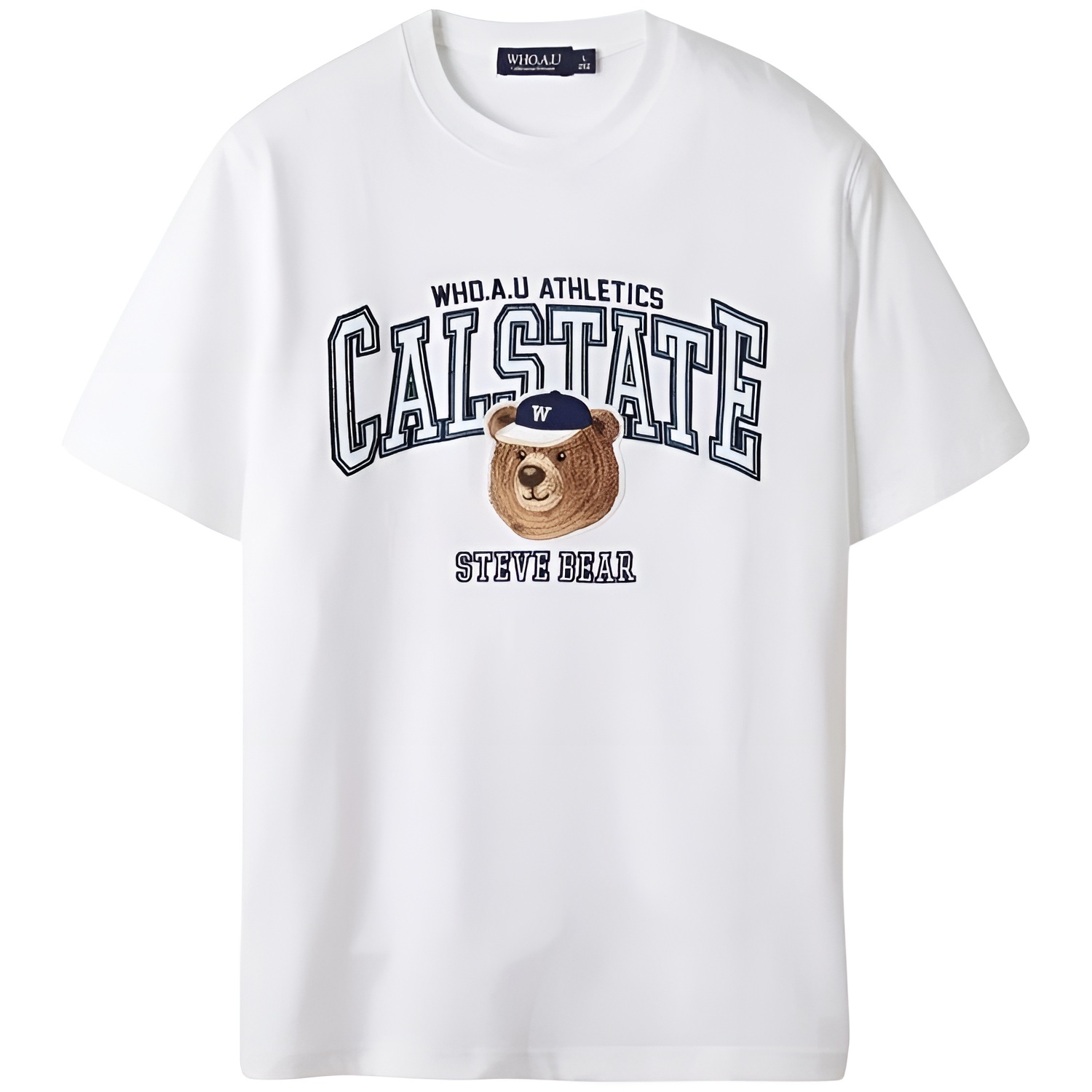 Áo Thun WHOAU Steve Campus Patch WHRPE2492U 2