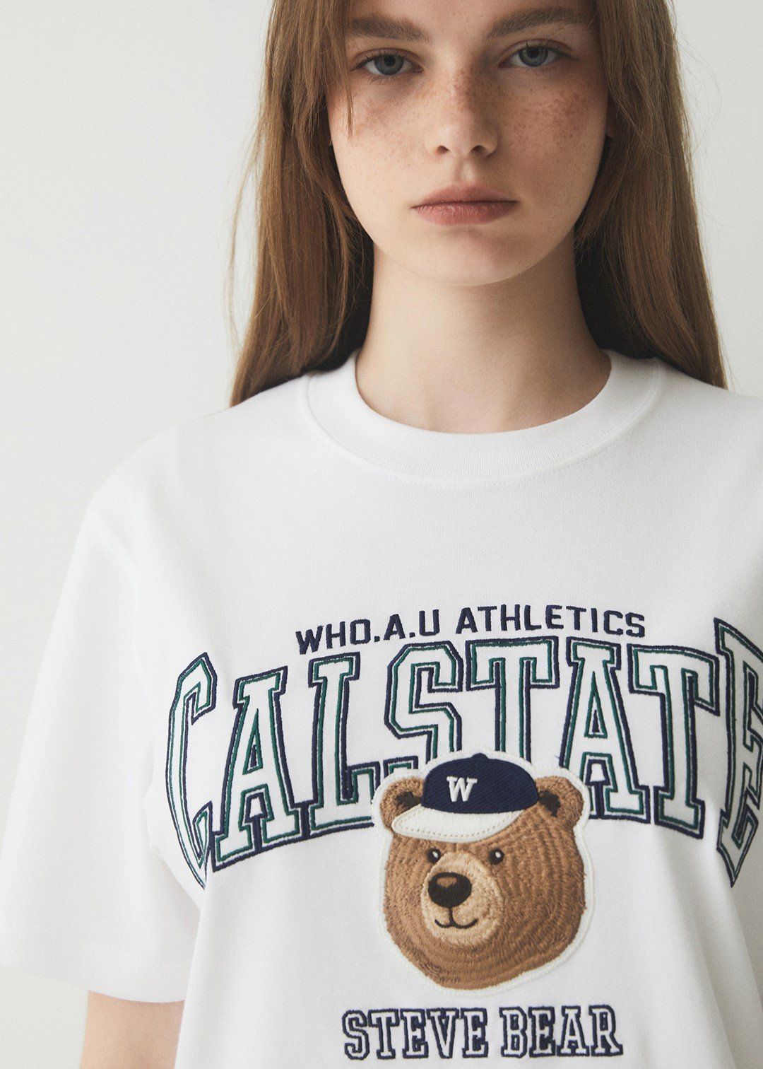 Áo Thun WHOAU Steve Campus Patch WHRPE2492U 5