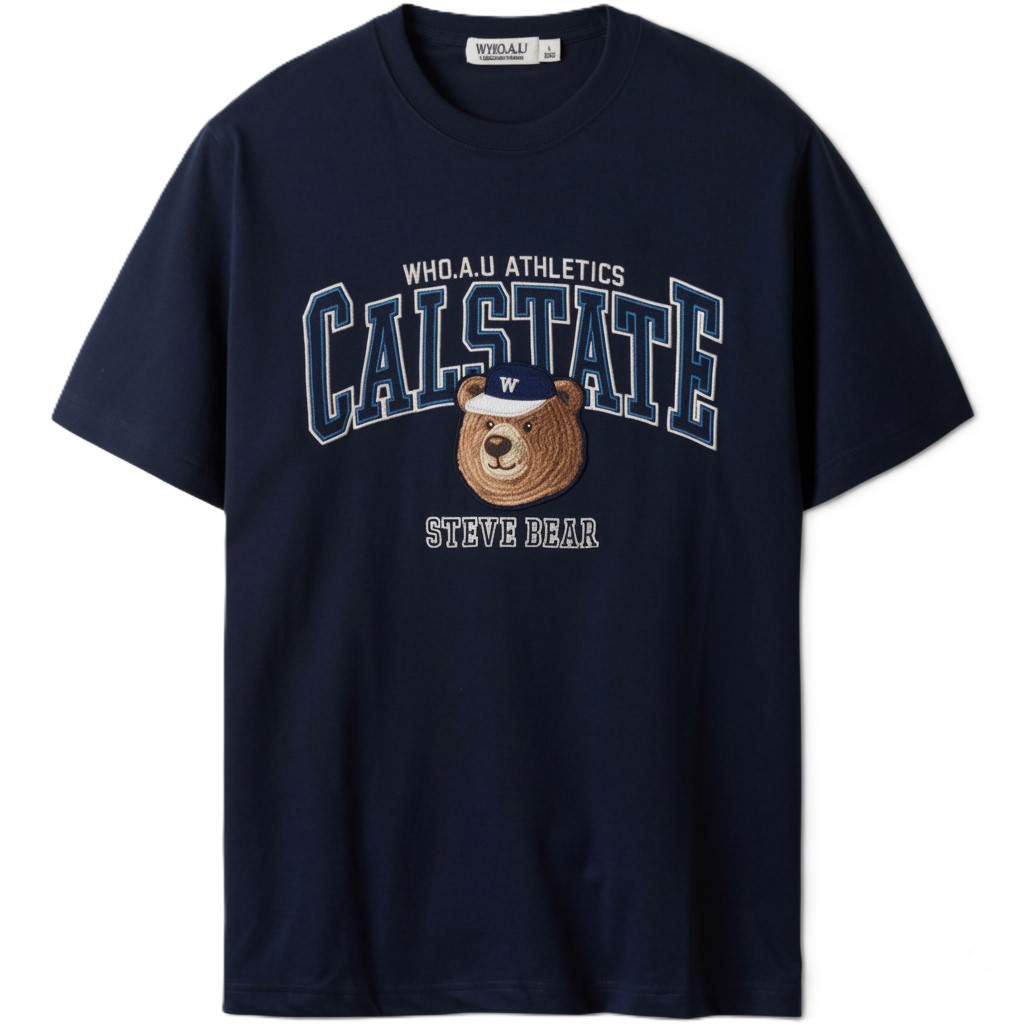 Áo Thun WHOAU Steve Campus Patch WHRPE2492U 7