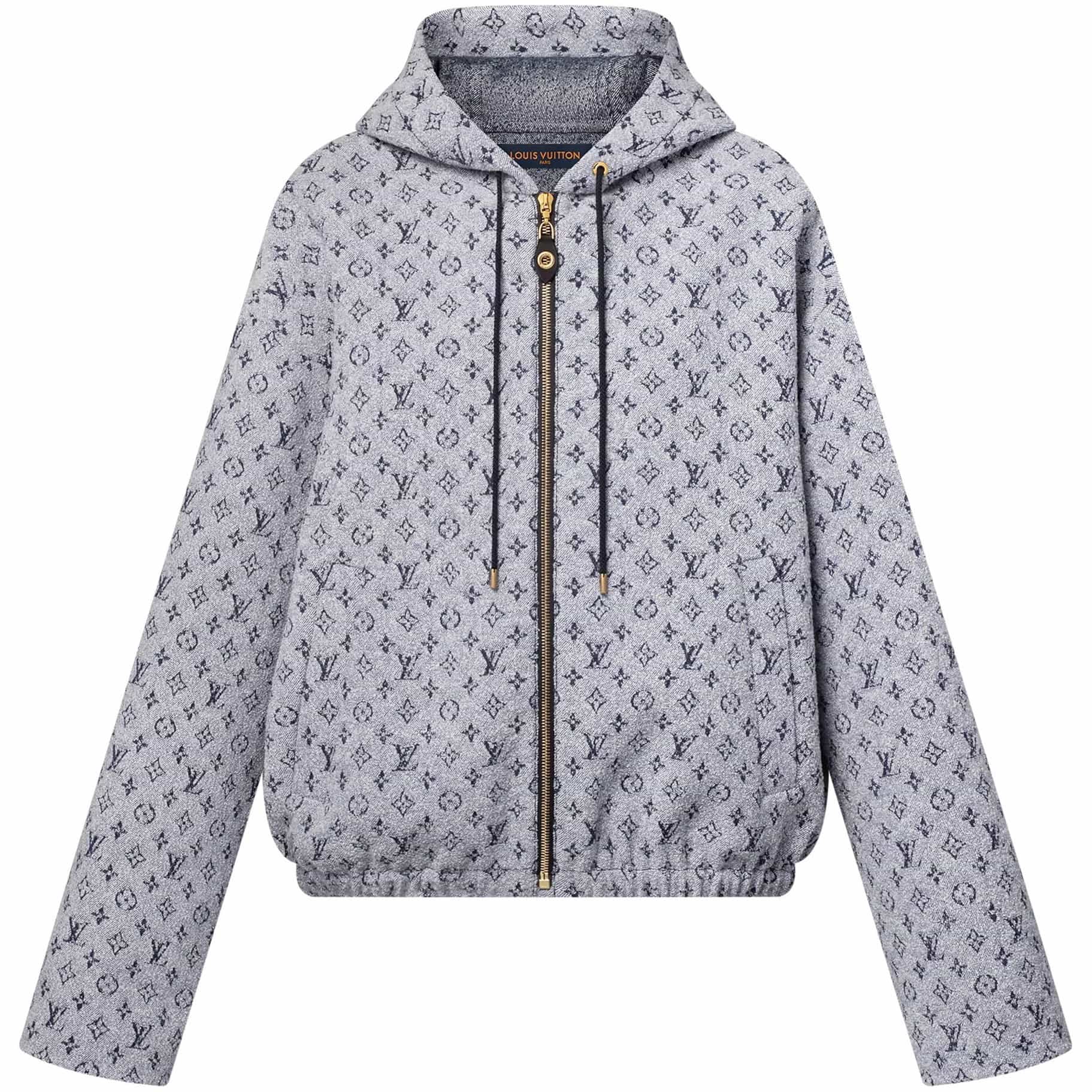 Áo Louis Vuitton Monogram Boucle Hoodie 3