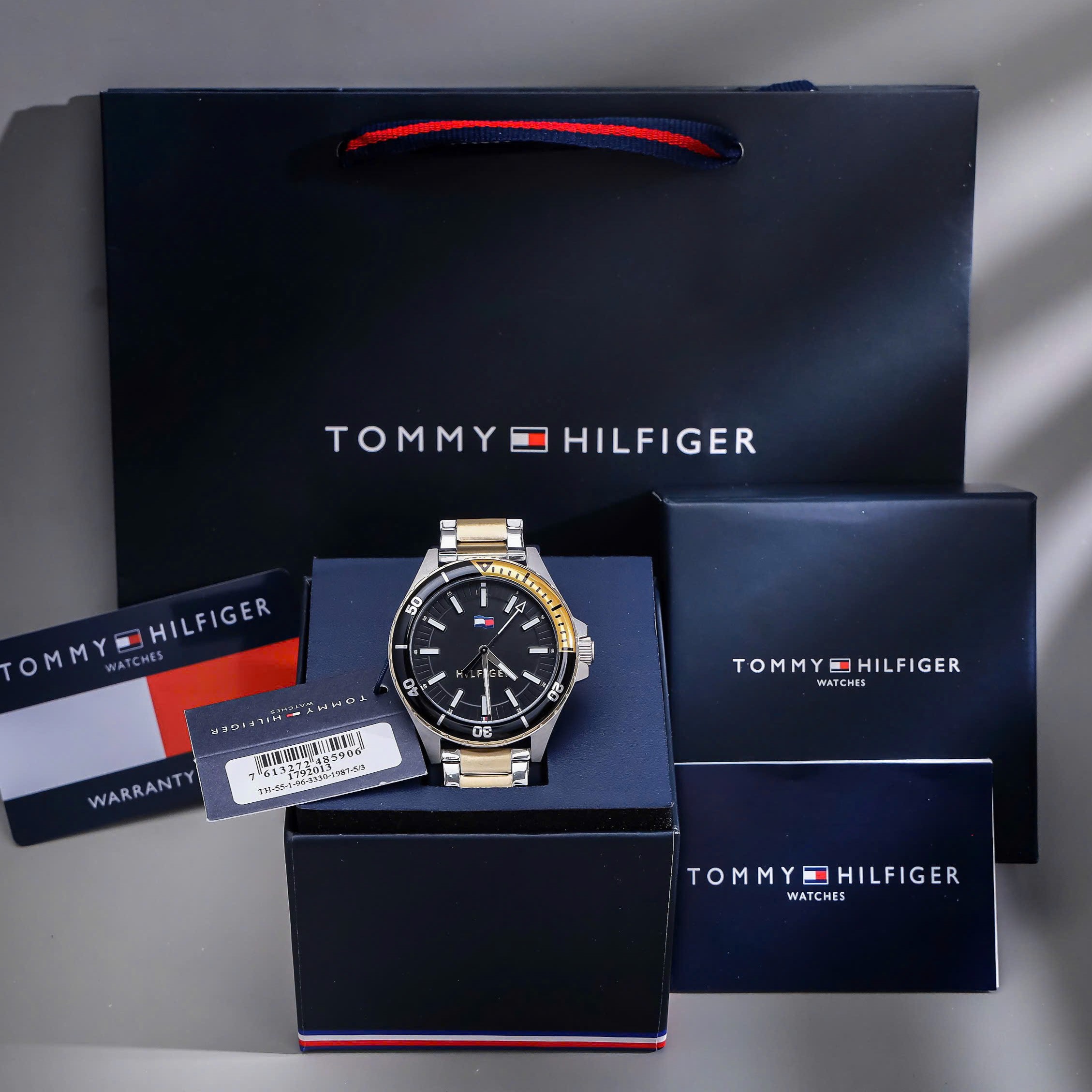 Đồng hồ nam Tommy Hilfiger Logan Two Tone Stainless Steel Bracelet 1792013 11