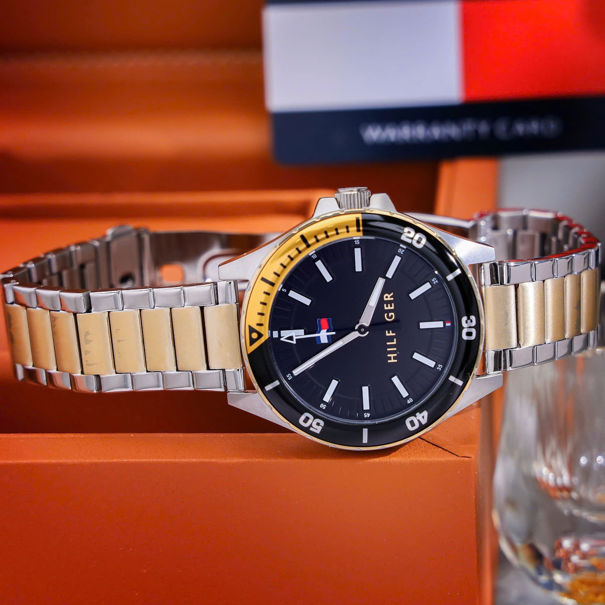 Đồng hồ nam Tommy Hilfiger Logan Two Tone Stainless Steel Bracelet 1792013 13