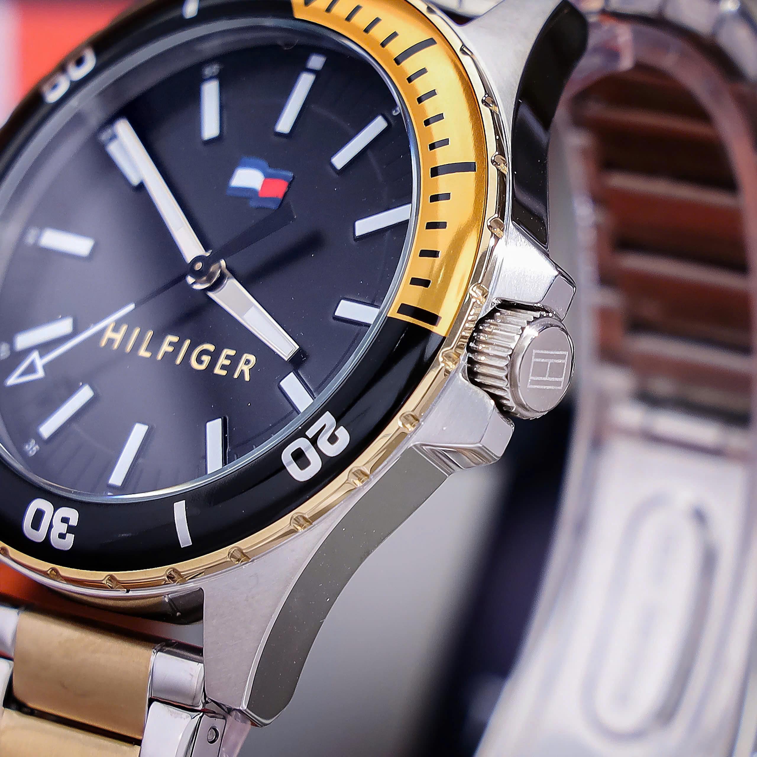 Đồng hồ nam Tommy Hilfiger Logan Two Tone Stainless Steel Bracelet 1792013 18