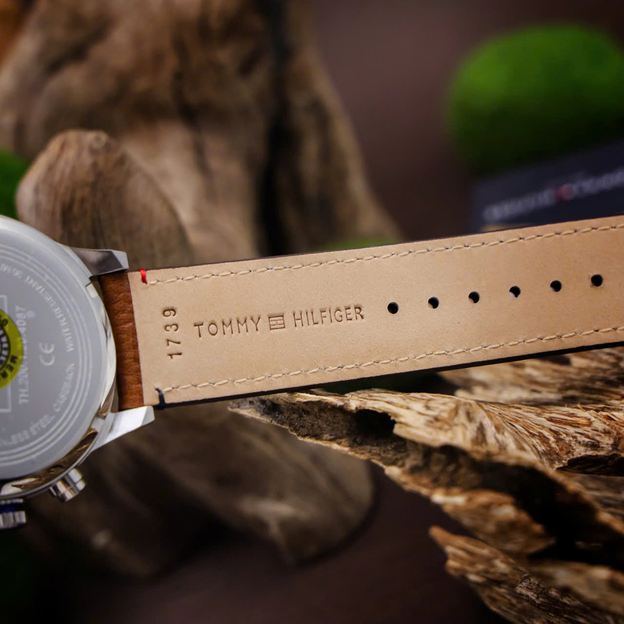 Đồng hồ nam Tommy Hilfiger Trent Quartz Blue Dial Brown Leather Strap Watch for Men 1791066 3