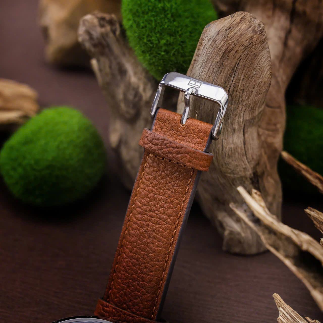 Đồng hồ nam Tommy Hilfiger Trent Quartz Blue Dial Brown Leather Strap Watch for Men 1791066 12
