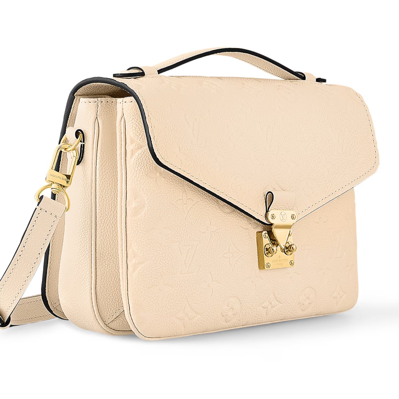 Túi LV nữ Louis Vuitton Pochette Métis Monogram Empreinte Beige M46552 1