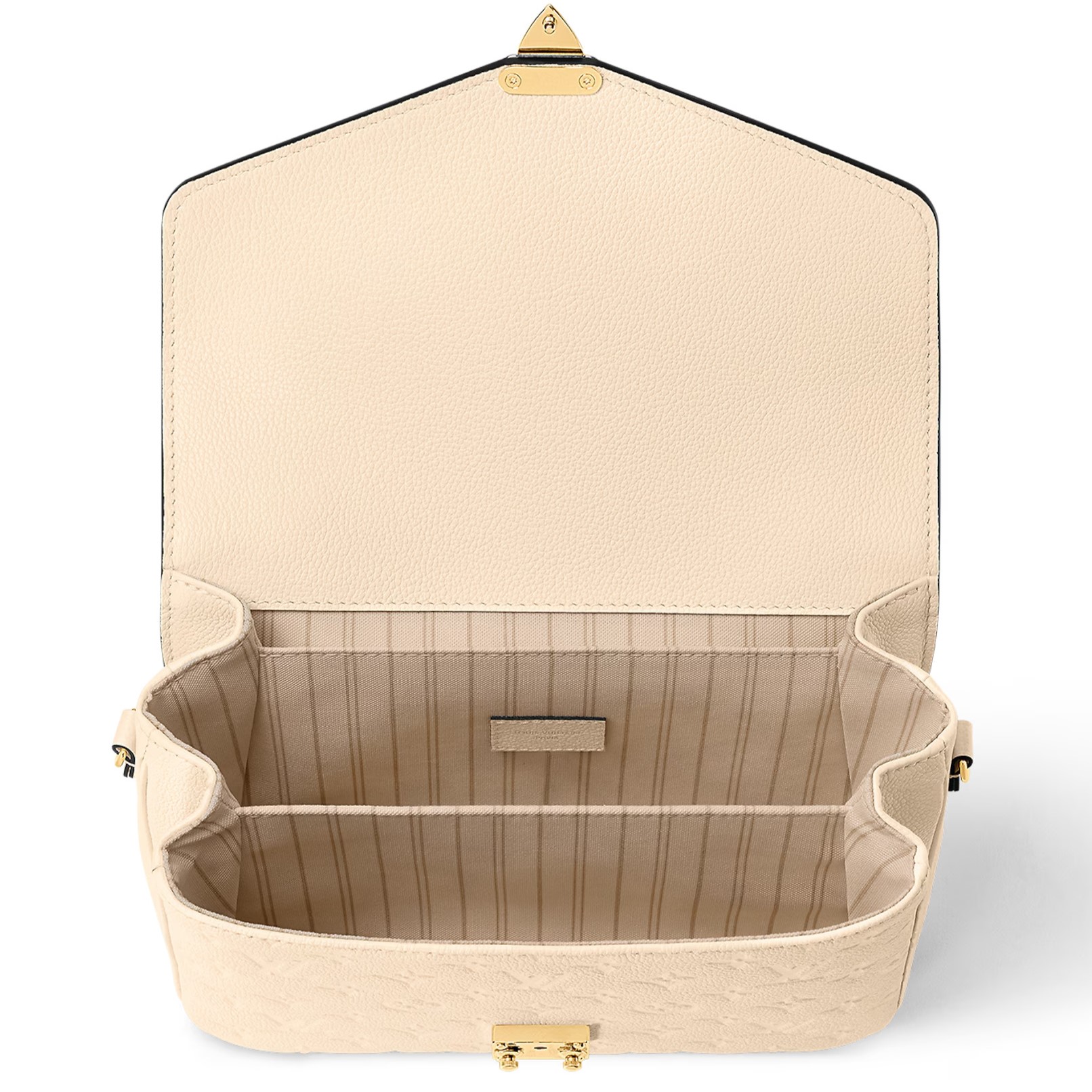 Túi LV nữ Louis Vuitton Pochette Métis Monogram Empreinte Beige M46552 6