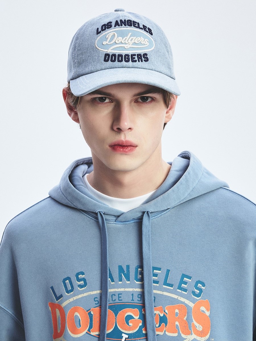Nón MLB Varsity Vintage Oval Stitch Cursive Unstructured Ball Cap Los Angeles Dodgers 3ACPV055N-07INL 8